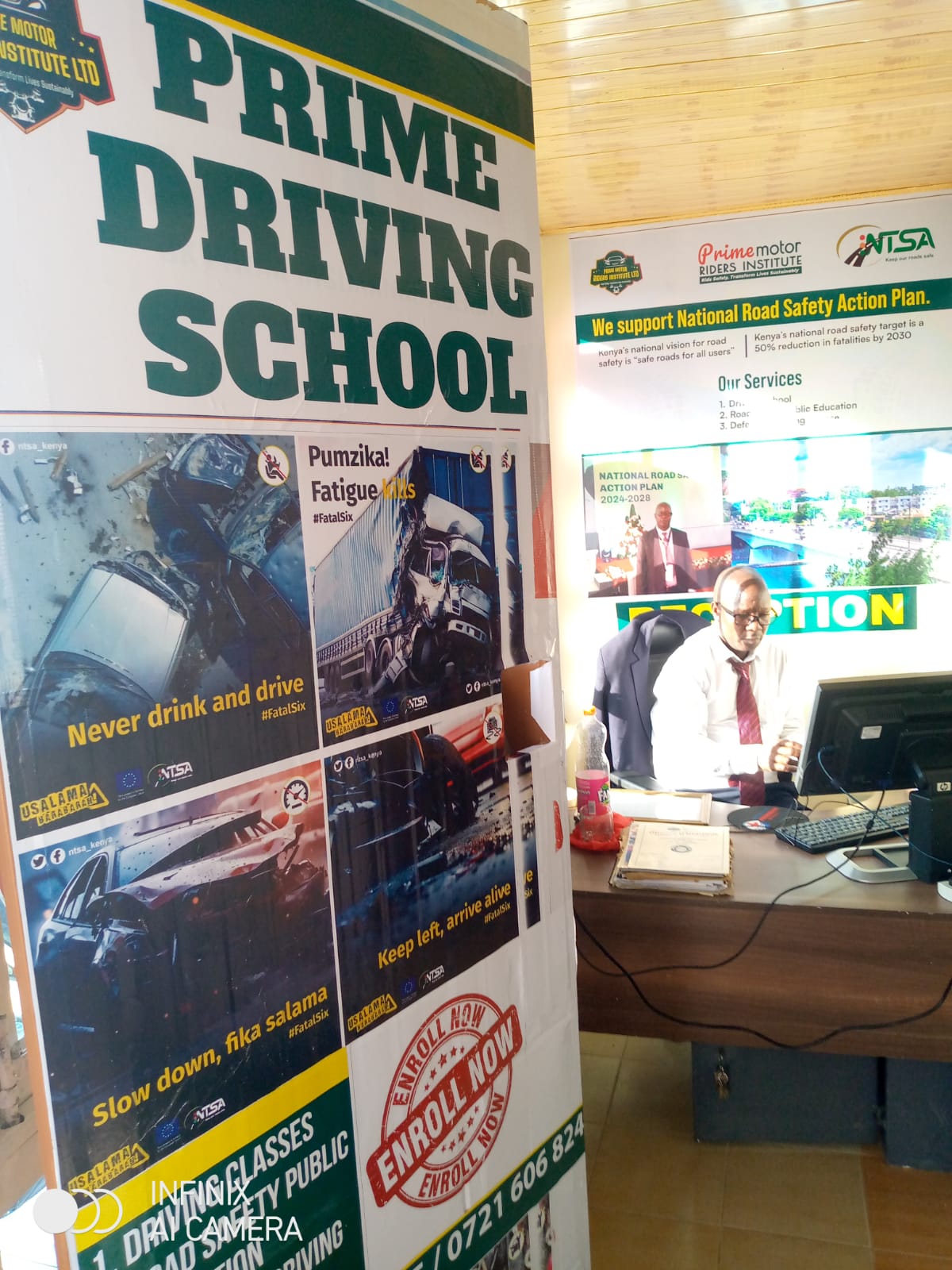 Proudly Supporting Kenya's Road Safety Action Plan
